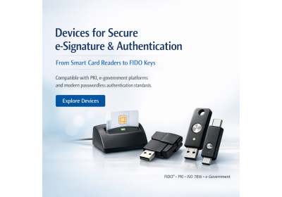 Secure Login, Cards and Authentication – 16 Devices for Business and Individual Users