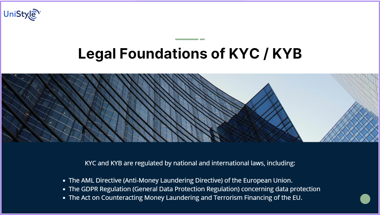 Legal foundations